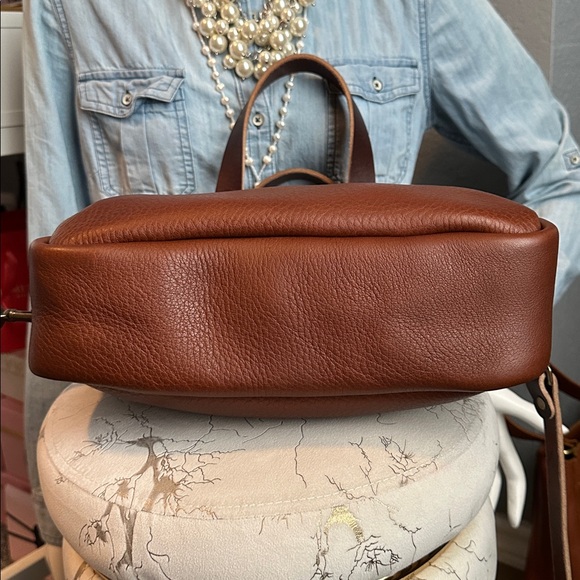 Go Forth Goods small Hoffman deluxe saddle crossbody bag NEW - Picture 8 of 16